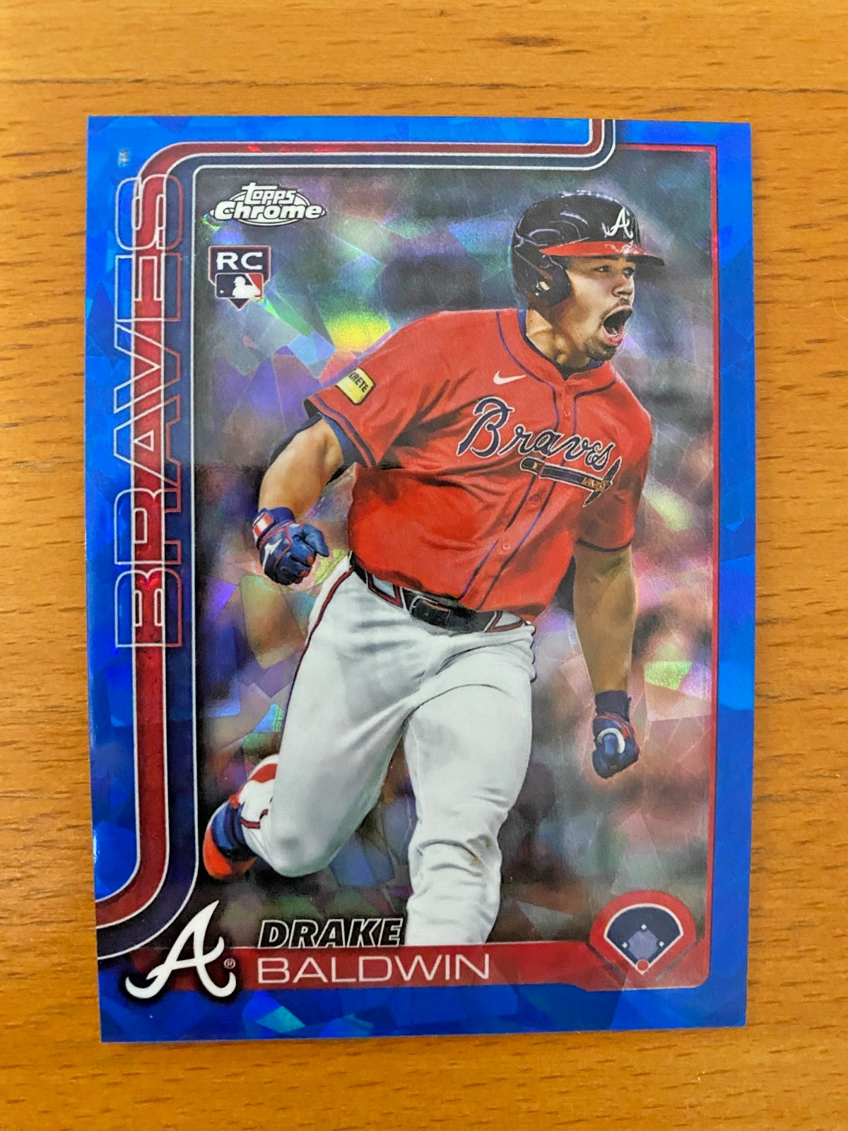 2025 Topps Chrome Update Sapphire - Drake Baldwin #USC96 - Rookie RC - Braves