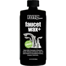 PW 02634 Flitz 3.4 Oz. Faucet Wax Metal Polish