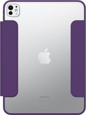 OtterBox Symmetry 360 Folio Case iPad Pro 11'' 2024 M5 M4 Shock Drop Proof Purple