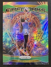 Kamilla Cardoso 2024 Panini Prizm WNBA Fireworks Green Prizm Chicago Sky #4