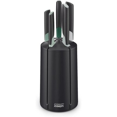 Joseph Joseph Elevate 5-tlg. Messer Set Editions Sage Grün Edelstahl Messerblock