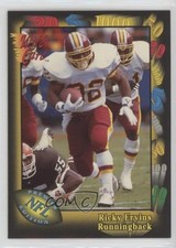 1991 Wild Card Ricky Ervins #118 Rookie RC 0il7. rookie card picture