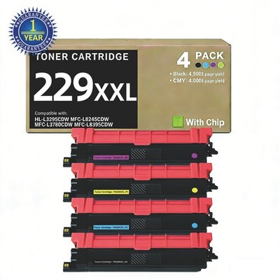TN229XL Toner Compatible wit Brother TN229 XXL MFC-L3720 L3780CDW HL-L3280cdw 