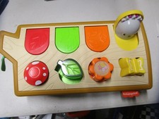 Fisher-Price Baby Hide Peek Pop-Up Animal-Themed Sensory Activity Toy