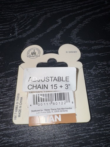 Collar Piedra Natal Disney Mickey Mouse Enero (leer descripción) - Imagen 2 de 2