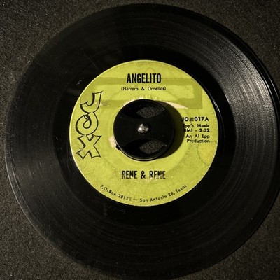 Rene & Rene Angelito/Write Me Soon 45 Rpm Vinyl Record Soul Pop 