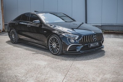 Maxton Design Frontlippe V.1 passend für Mercedes-AMG CLS 53 C257 schwarz Hochgl
