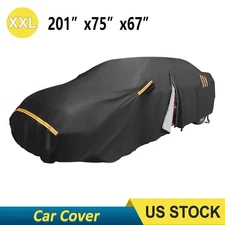 XXL Car Cover Waterproof All Weather for car, Full car Cover Rain Sun Protection