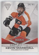 2011 Panini Titanium Rookie Draft Position Number 34/41 Kevin Marshall #144 a6u