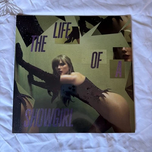 Taylor Swift The Life of a Showgirl: The Shiny Bug Violet Shimmer Marbled Vinyl