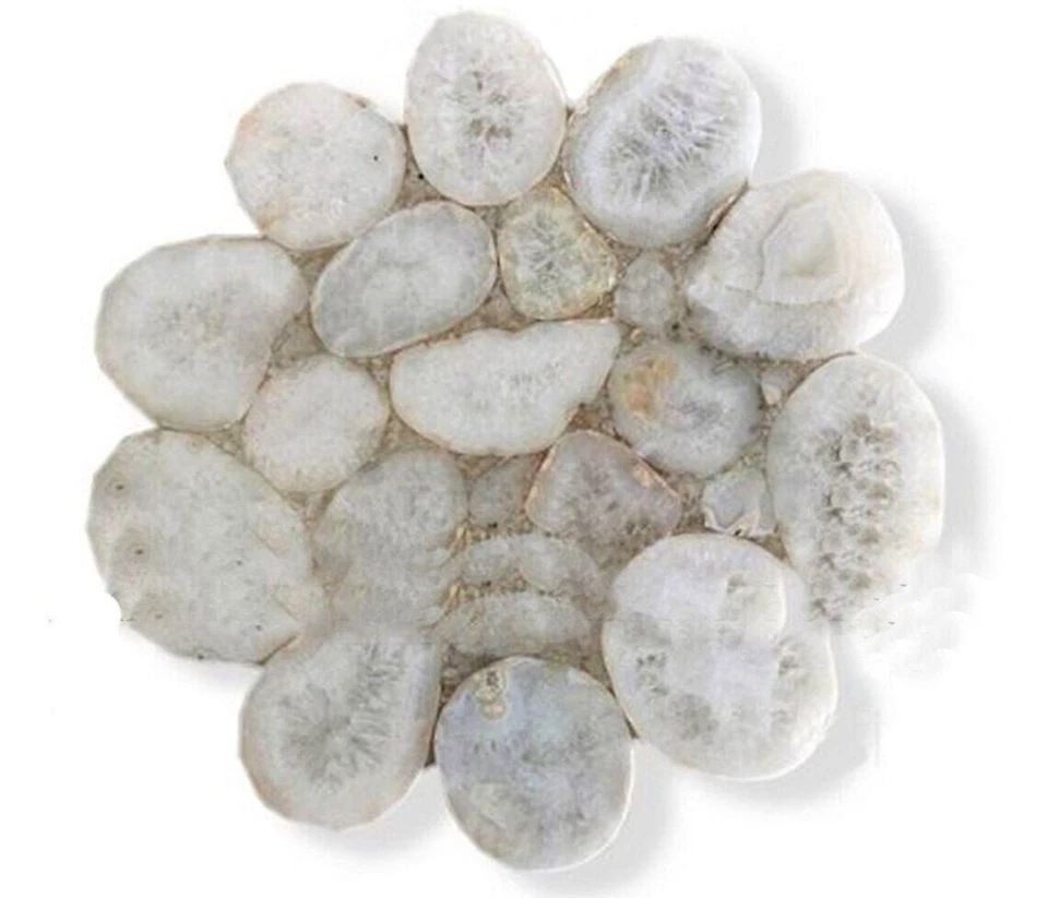 Agate Dining Table Top with Bold Look | Agate Restaurant Table | Epoxy Table Top - Image 2 of 4