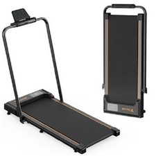 Tapis de Course Pliant 2en1 FT51 Roulant Electrique Marche Silencieux 2.5HP Neuf