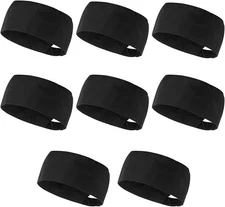 8 Pcs Chef Hats for Men Women Unisex Black Chef Hat Sushi Chef Hat Adjustable...