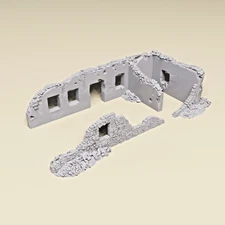 North Africa Ruins 3 - WWII Desert Terrain for 28mm, 20mm, 15mm miniatures