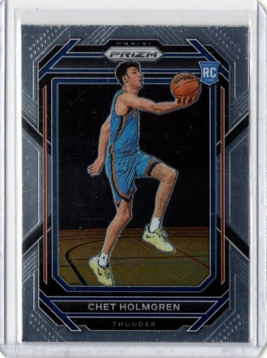 2022-23 Panini Prizm - #266 Chet Holmgren Rookie (RC) Oklahoma City Thunder