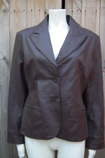 The Great Coat Company Designer Real Leather Jacket  Uk 16