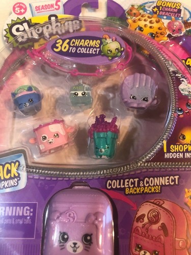 New Shopkins season 5 charm and bracelet - Picture 2 of 3