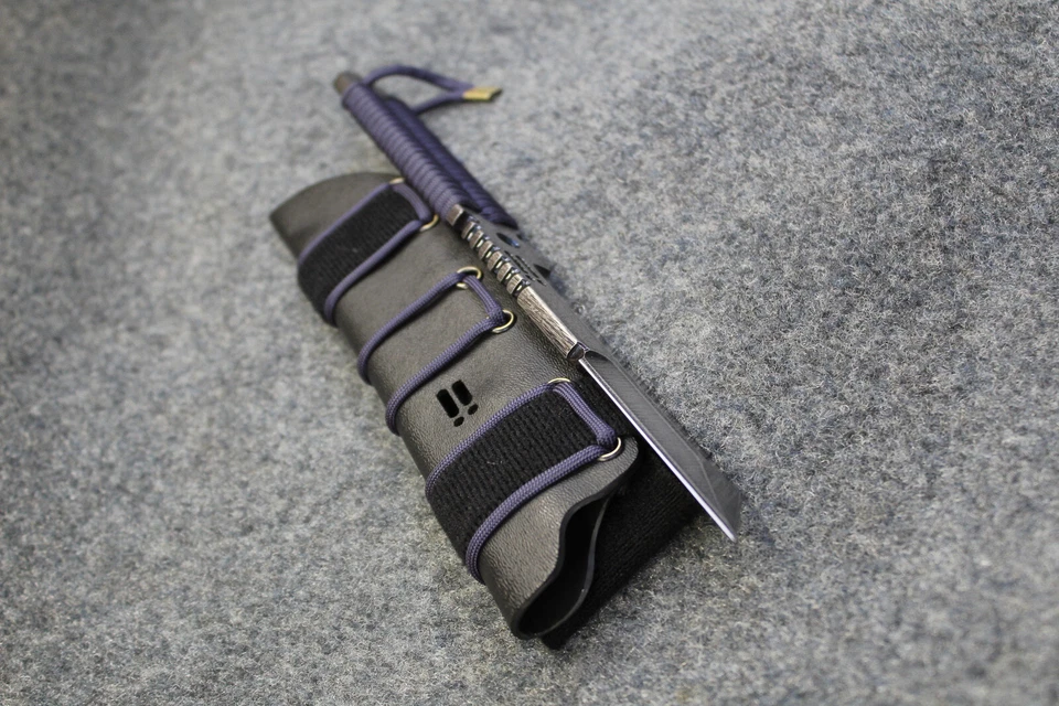 integrity implements AF3 Triton Gen2 Tanto  in 5160 custom handmade knife - Image 3 of 4