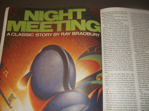 Vintage Horror Mag. WEIRD WORLD Issue #1-1978/GALACTICA/TREK MOTON/Authors - Picture 4 of 5