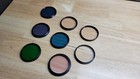 Lot of 8 Various Brand * Filters 58mm Various Colors Camera Accessories