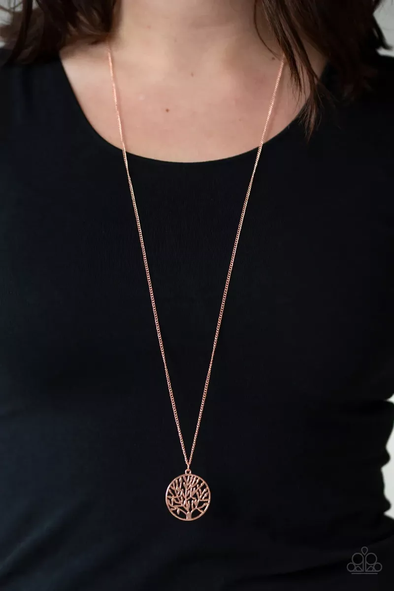 Tree of life necklace best sale paparazzi
