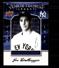 2008 Upper Deck Yankee Stadium Legacy Stadium Box Set - Joe DiMaggio #22