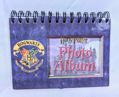 Harry Potter Photo Album Hogwarts Warner Bros 2000 Hard Cover | eBay