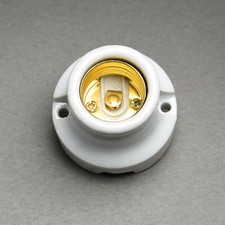 E27 Ceramic Lamp Holder Bulb Socket Adapter Fitting Bulb Heat Emitter