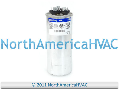 Capcom Dual Capacitor 50 + 7.5 uf MFD 370 Volt Fits GE Genteq 97F9971 Z97F9971