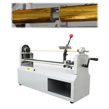 110V Electric Foil Paper Cutter Roll Slitter Hot Stamping Automatic Cutting Tool