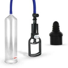 Penis Vacuum Pump Tgrip Premium Hose with Silicone Septum Sleeve by LeLuv