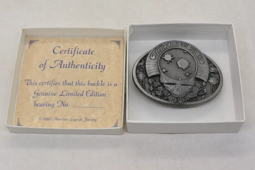 Grateful Dead Space Your Face LIMITED EDITION Belt Buckle + COA