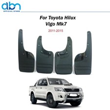 Mud flaps Mudguards full Set 4 Pcs  For Toyota Hilux Vigo Mk7 2011-2015 M34
