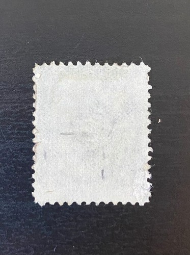 US Scott #87 Sello único de 2 centavos U.S. Jackson 1868 E Grill 11x13 mm usado M068 - Imagen 2 de 2
