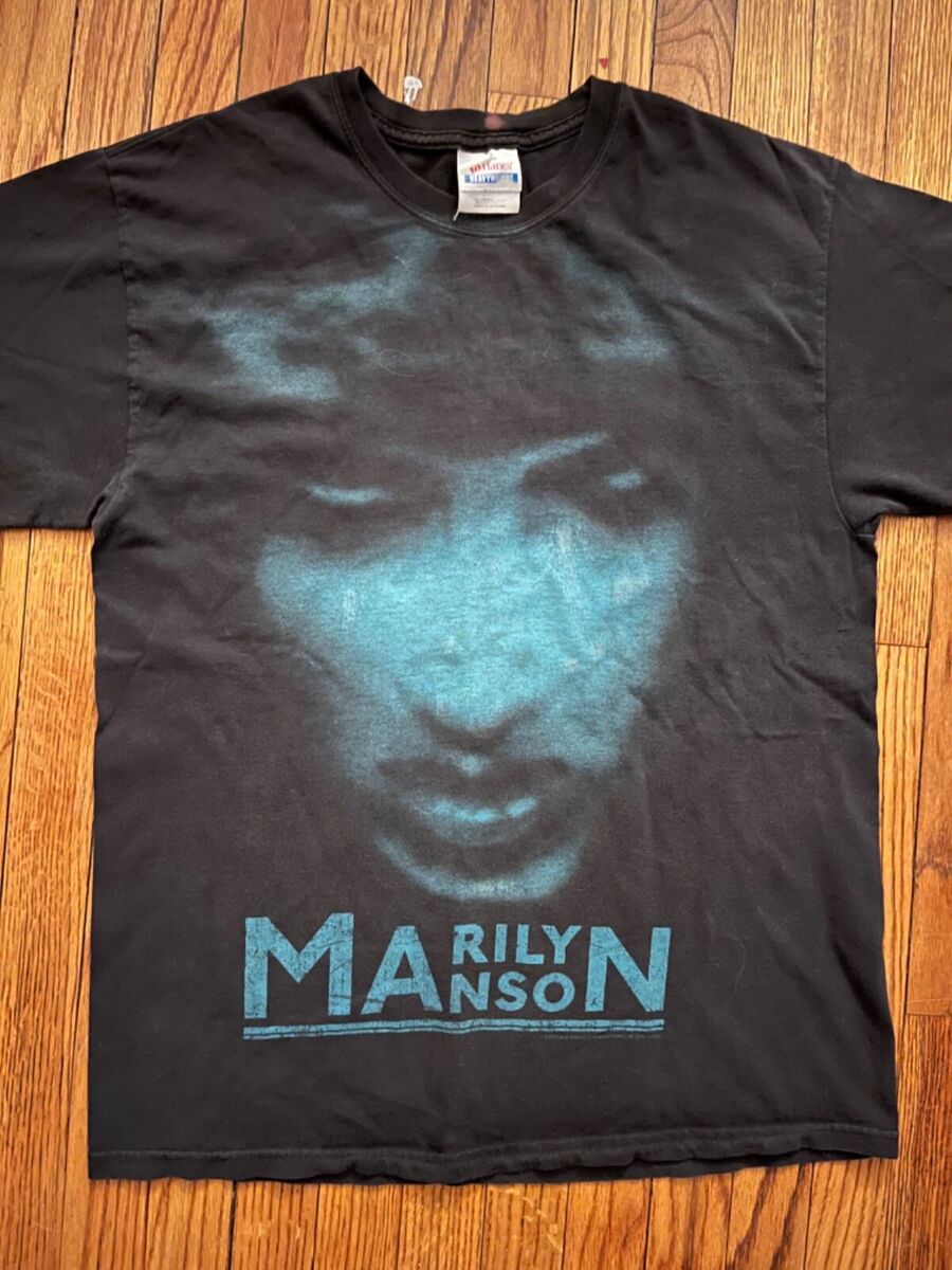 Marilyn Manson rare big face shirt Vintage | eBay Marilyn Manson rare big face shirt Vintage | eBay