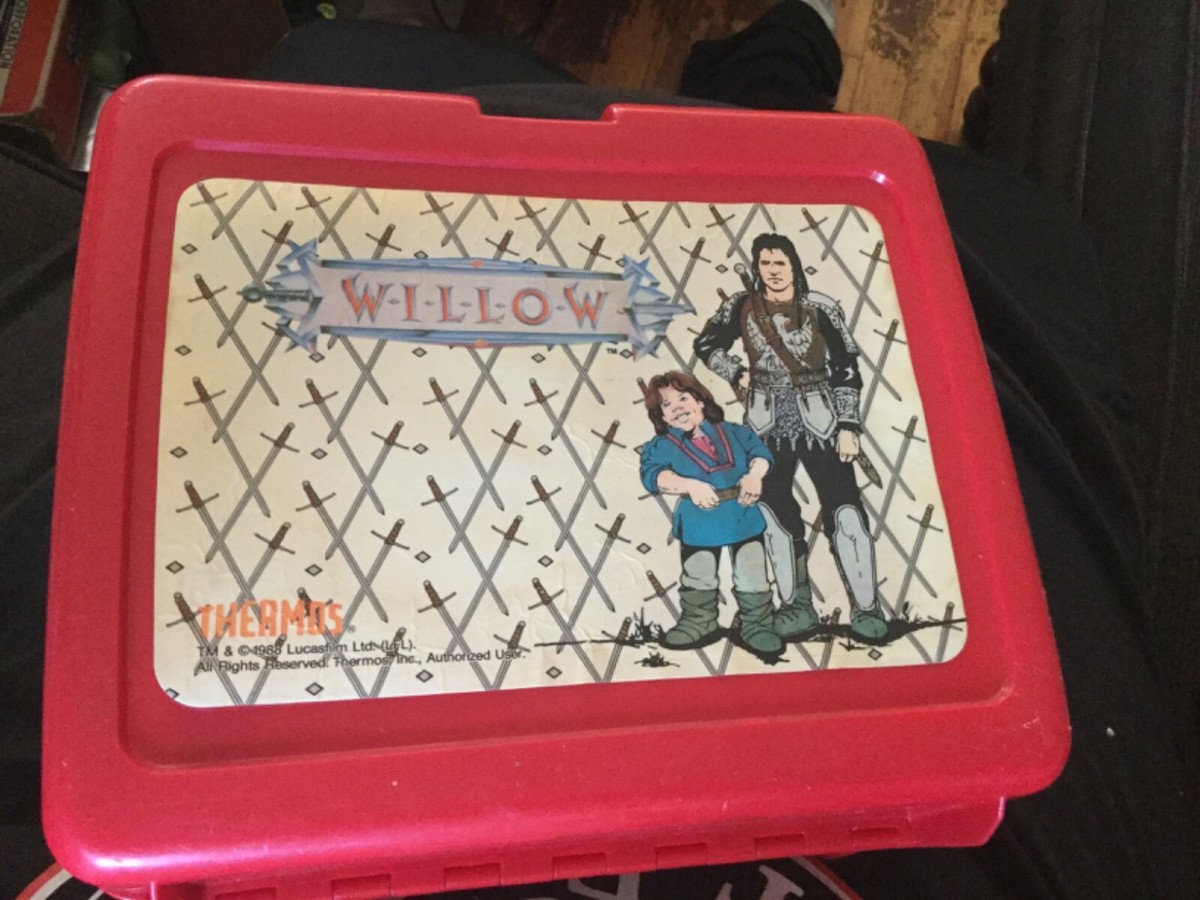 Vintage 1988 WILLOW Movie Plastic Lunchbox w/ Thermos | eBay