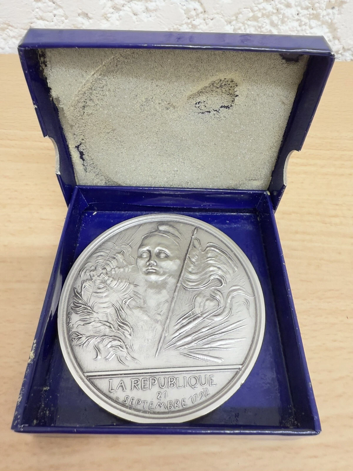 Médaille La République 21 Septembre 1792 En Bronze