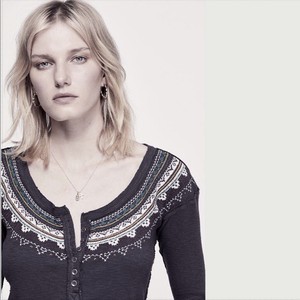 free people fair isle thermal