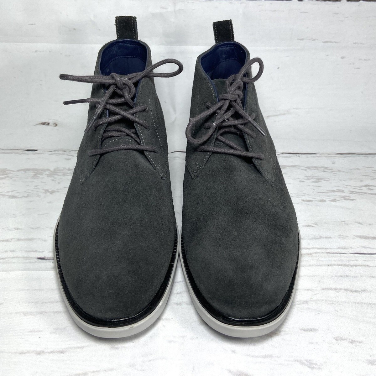 Men\'s GrandEvølution Chukka - Gray suede Chukka Gray Boots for Men for Sale | Shop New & Used Men main image 4