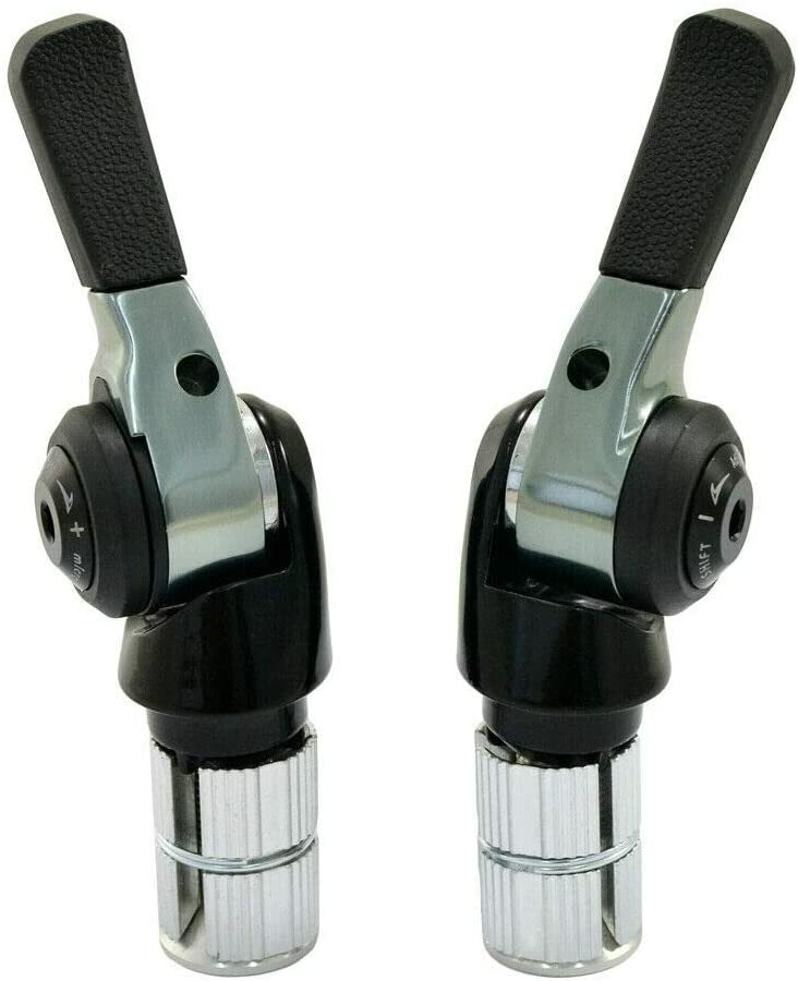 パーツ microSHIFT / BS-A11 / Bar End Shifters MicroShift BS-A11 TT Bar End Shifters 2 / 3 x 11 Speed For