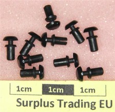 Nylon Push Rivet Fasteners for 2.1-3.0mm Thick Panel (Pk of 10)