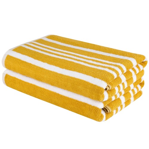 Cotton Beach Towels Set, Oversized Bath Towels for Pool Spa Camping, Sand Free - Picture 36 of 74