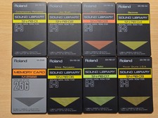 Roland R8 Sound Library Cards + R8 HUMAN RHYT...