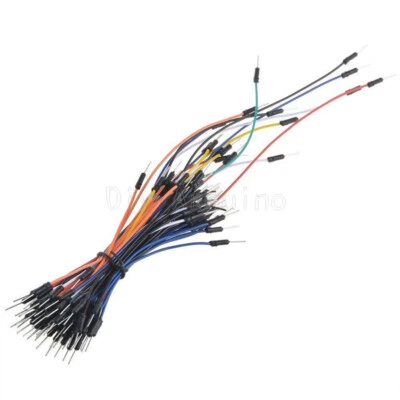 65PCS Male to Male Solderless Breadboard Jumper Wires Cable For Arduino