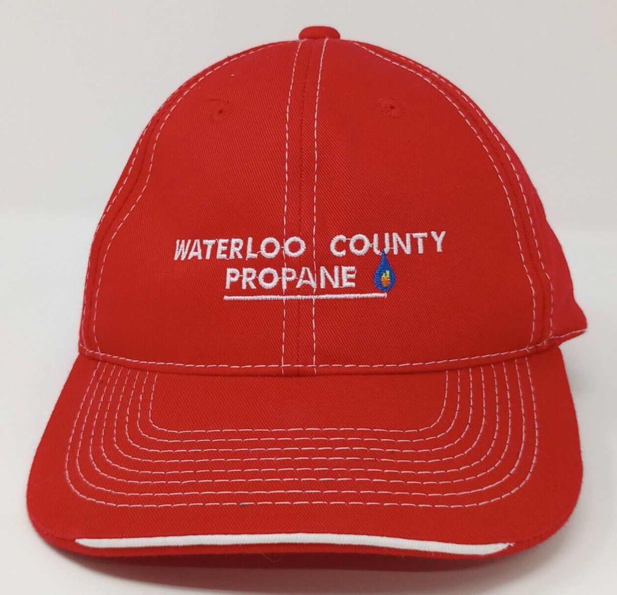 Rare Waterloo County Propane ball cap embroidered… - image 1
