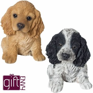 black cocker spaniel ornament