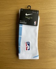 Calze Nike NBA Elite Crew bianco/azzurro EU42-46