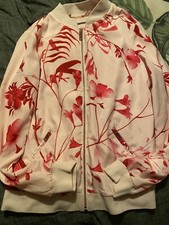 Ted Baker Fantasia Bomber Jacket / Cardigan Size 2 Uk 10 & Matching T-shirt Used