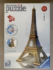 Ravensburger 3d Puzzle Eiffle Tower 216 Pieces Brand New 17.3 Inches Tall