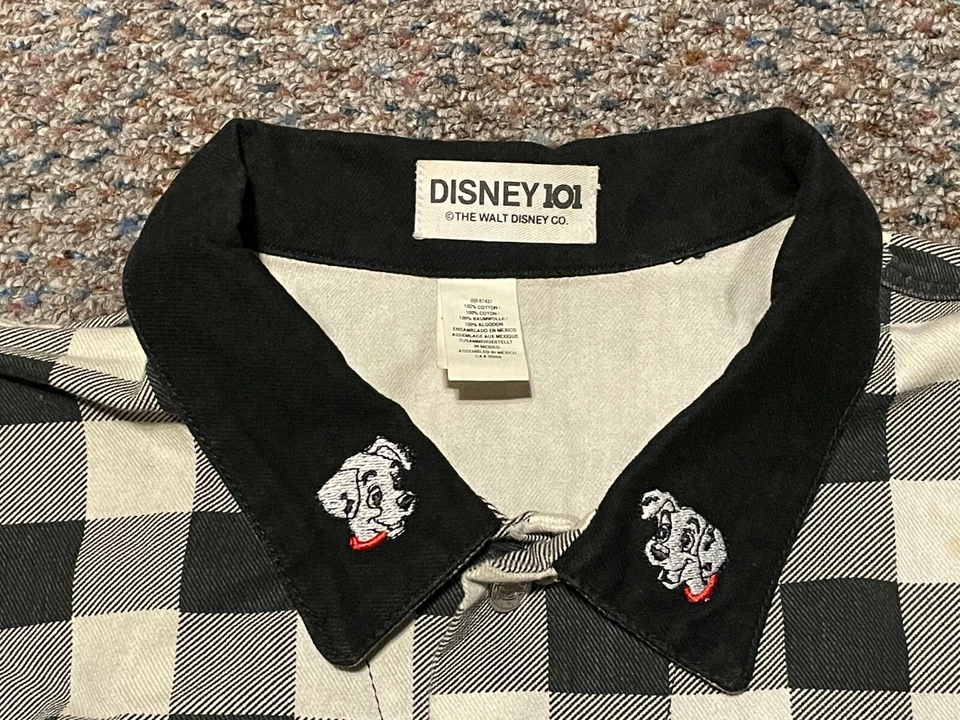 101 DALMATIONS Vintage Ultra Raro WALT DISNEY Chaqueta Promocional X-Large Cruella Foto 3 de 4